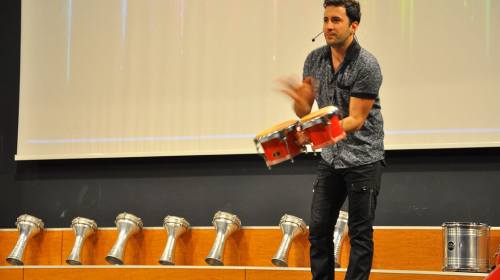 Yeditepe üniversitesi İnteraktif ritim & vokal gösterisi