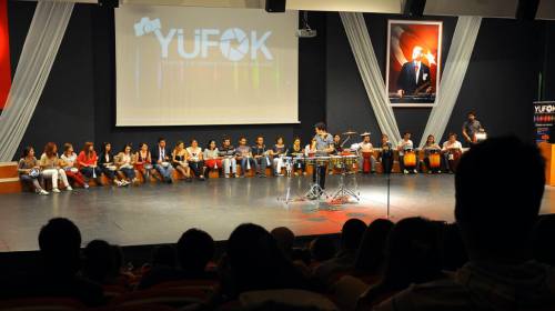 Yeditepe üniversitesi İnteraktif ritim & vokal gösterisi