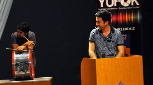 Yeditepe üniversitesi İnteraktif ritim & vokal gösterisi
